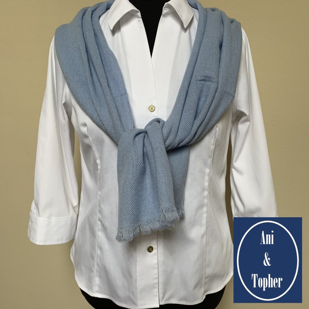 100% Cashmere Scarf NWT - Picture 7 of 9